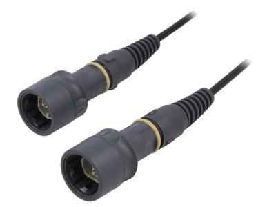 Patch Cord Fibră Optică Duplex Multimod Tip Baionetă foto