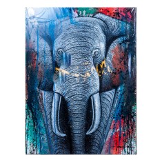 Tablou Prosperity Elephant Grey, L