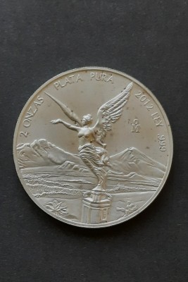 2 Onzas &amp;quot;Libertad&amp;quot; Mexic 2012 - Bullion coin - A 4024 foto