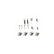 Set accesorii sabot de frana NISSAN MICRA C+C K12 ATE 03013792802