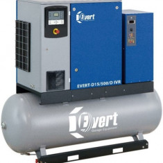 Compresor Aer Evert 500L, 400V, 11.0kW EVERTD11/500/D/IVR