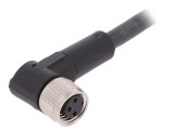 Cablu M8 3 Pini Unghi 10m 60VAC 4A PUR