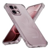 Asteroid GSM - Shockproof Clear Silicone - Oppo A6 Pro 4G / A6 Pro 5G - Smoke Black