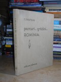 Arh. RICA MARCUS - PARCURI SI GRADINI DIN ROMANIA , 1958