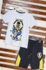 Compleu Copii Yves Grim Bumbac, Tricou+Sort, 6-14 Ani, 8ANIMarimea