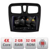 Navigatie Dacia Sandero 2012-2020 var B Android radio gps internet Octa core 2+32 carplay android auto CarStore Technology
