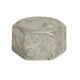 Capac Filetat din Fontă Maleabilă, 2 Toli, Filet Interior Hexagonal