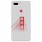 Husa silicon pentru Xiaomi Mi 8 Lite, Red Bridge In Clouds