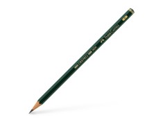 Creion grafit B hexagonal Castell 9000 Faber-Castell foto