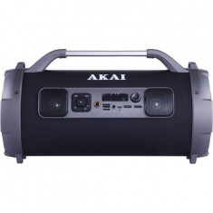 Boxa portabila Akai ABTS-13K Bluetooth Radio FM 24W Black foto