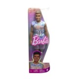 Papusa Barbie Fashionistas - Baiat saten, cu un picior cu proteza