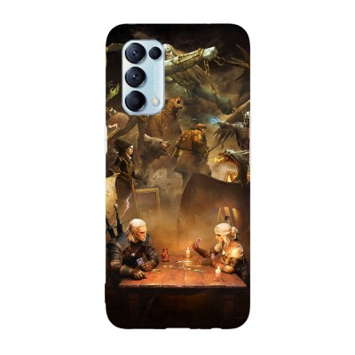Husa compatibila cu Oppo A72, Viceversa, model Gwent Card Game The Witcher, Silicon, TPU foto