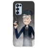 Husa compatibila cu Oppo Find X2 model Rick Peaky Blinder Crossover, Silicon, TPU, Viceversa, Transparent, Carcasa
