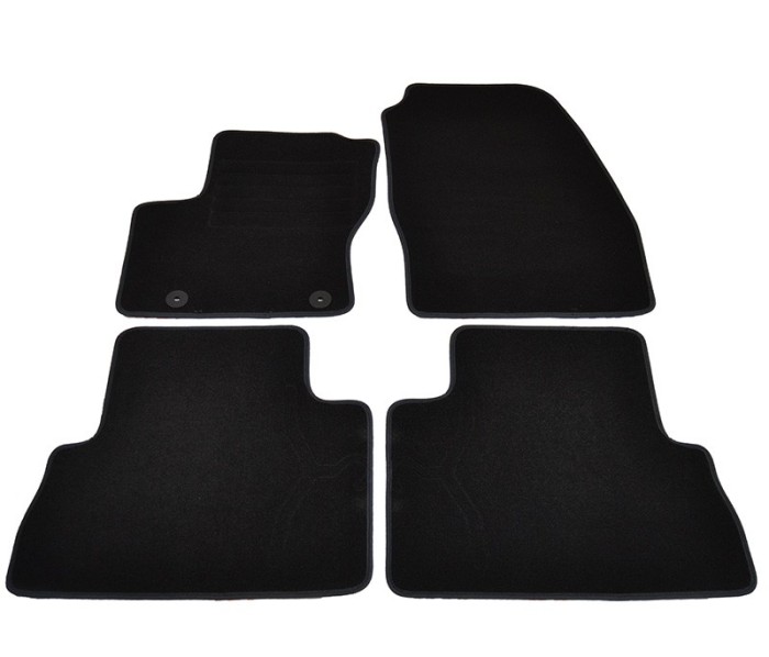 Covorase mocheta Ford S-MAX 2010-2015; GALAXY 2006-2015 Negru, set de 4 bucati AutoDrive ProParts