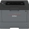 Imprimanta Brother HL-L5000D, laser alb/negru, A4, 40 ppm, Duplex