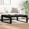 vidaXL Masă de cafea Stejar negru 100 x 100 x 35 cm Lemn compozit 862073