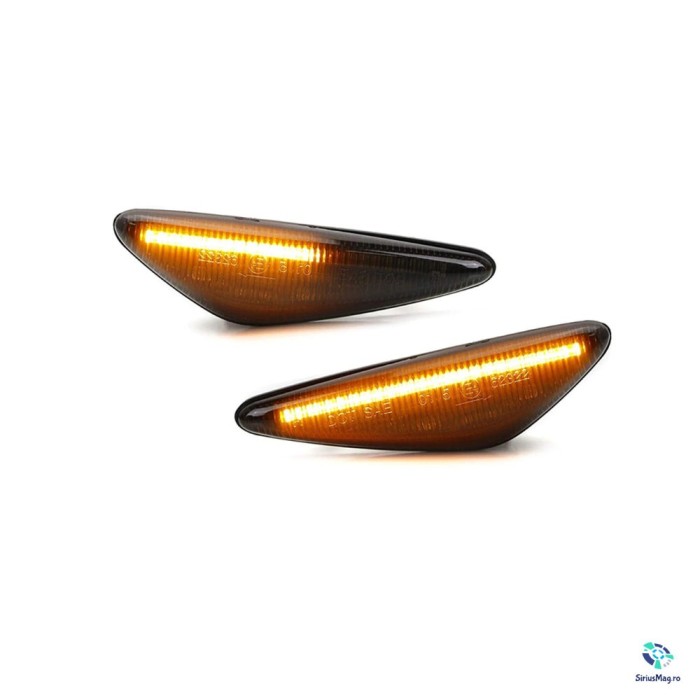 Set 2 Lampi Semnalizare LED Dinamice pentru Fiat Mazda
