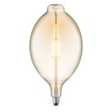 Bec DIY II, LED, metal/sticla, 18 x 33 x 18 cm, 4w