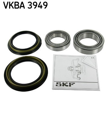SKF VKBA 3949 Set rulment roata foto