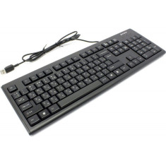 Tastatura A4Tech KR83, Wired, USB, Taste Numerice, Cablu 1.5 m, Negru