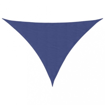 Panza parasolar albastru 4x5x5 m tesatura oxford triunghiular foto