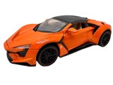 Macheta Lykan portocaliu 1:24 replica cu lumini si sunete usi tip fluture
