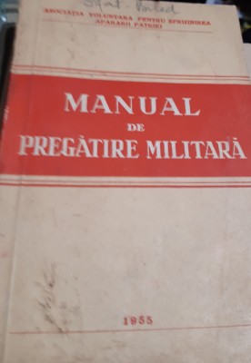 MANUAL DE PREGATIRE MILITARA foto