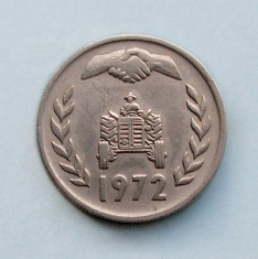 ALGERIA - 1 Dinar 1972 - FAO foto