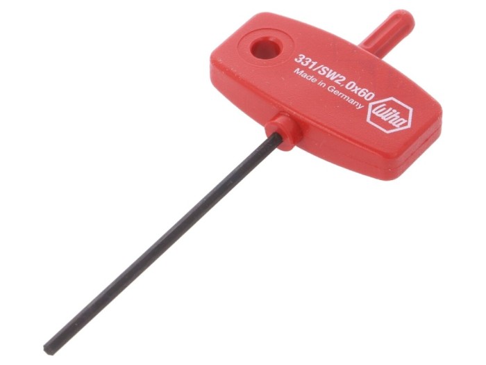 Cheie imbus HEX 2mm, 95mm