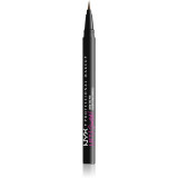 NYX Professional Makeup Lift&amp;Snatch Brow Tint Pen creion pentru sprancene culoare 07 - Brunette 1 ml