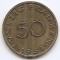 Saarland 50 Franken 1954 - Bronz aluminiu, 27mm, KM-3 (4)