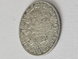 5 kreuzer , argint emis &icirc;n perioada Imperiul Austro-Ungar, 1839, argint