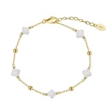 Cumpara ieftin Bratara din argint 925 pentru dama, JW1686, model trifoi, placata cu aur