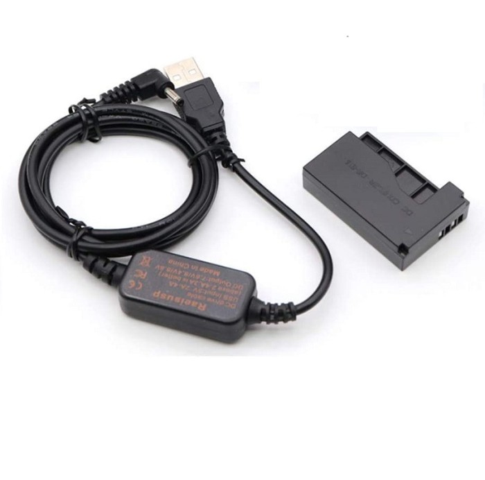 AC adapter USB ACK-E15 coupler DR-E15 LP-E15 replace Canon
