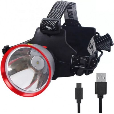 Lanterna Frontala LED 10W Indicator 3x18650 la USB WH3388 P100 foto
