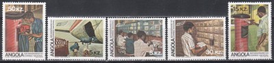 Angola 1983 - A 185-a aniversare a Serviciului Poștal, MNH foto