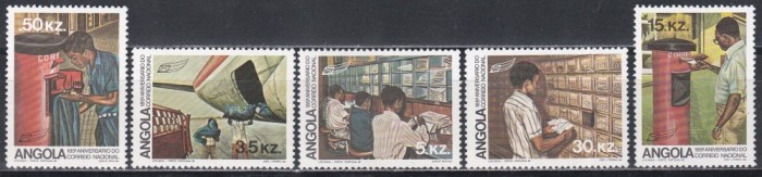 Angola 1983 - A 185-a aniversare a Serviciului Poștal, MNH