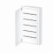 Tablou 90 module (5 randuri x18 module) 63A dulap de distributie metalic aplicat IP30 dimensiuni 800x450mm