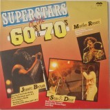 Martha Reeves / Sam &amp; Dave / James Brown &lrm;&ndash; Superstars Of The 60's &amp; 70's _ NM / NM dublu vinil, 2 x LP, discuri pop rock_ Curcio Italia 1982