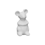 Accesorii creatie - polistiren HD - soricel, alb, 7.5x15.2x9cm, Colorarte