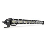 Cumpara ieftin Proiector LED BAR model &quot;SLIM&quot; pentru Off-Road, ATV, SSV, putere 216W, culoare 6500K, tensiune 9-36V, dimensiuni 650 x 27 x 43 mm, Amio