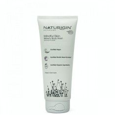 Gel de dus cu afine Bilberry Body Wash Mindful Skin, 200ml, Naturigin