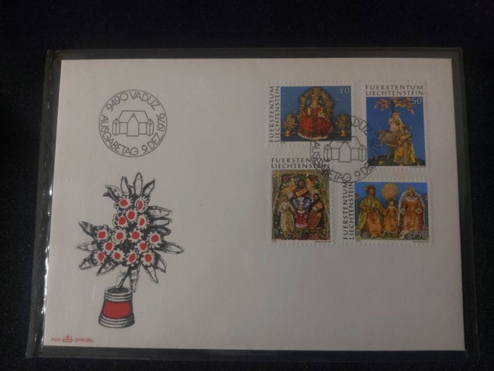 Liechtenstein 1976 - FDC