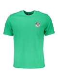 Tricou barbati, cu mini logo brodat, Regular fit, Verde deschis (Marime: M), North Sails