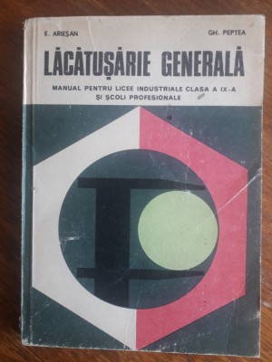 Lacatuserie generala - E. Ariesan / R3S foto