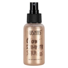 Iluminator de corp, Ushas, Glow Shimmer Spray, 02, 80 ml