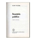 Iulian Vacarel - Finantele publice - Teorie si practica - 105079