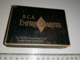 RARA = CUTIE VECHE TIGARI -B.C.A. EMPIRE CIGARETTES- THE BRITISCH CENTRAL AFRICA