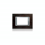 PLACA ORNAMENT 6 MODULE LEMN wenge BTICINO AXOLUTE