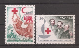 Monaco 1963 - Cea de-a 100-a aniversare a Crucii Roșii Internaționale, MNH, Nestampilat